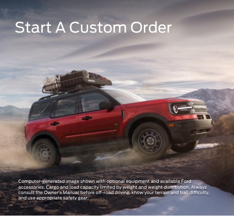 Start a custom order | Brad Howell Ford in Kokomo IN